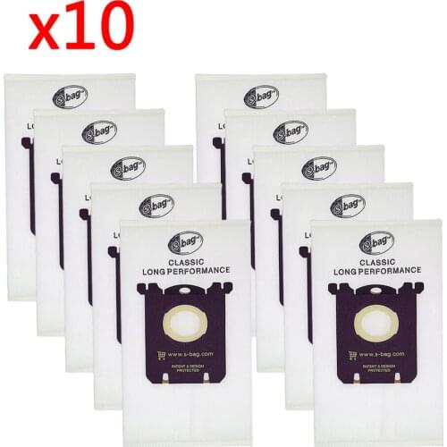 10Pcs Dust Bag Vacuum Cleaner bag For Philips Electrolux FC8412 FC8420 HR8354 HR8360 FC8600 FC8438 FC8439 FC8613 FC8614