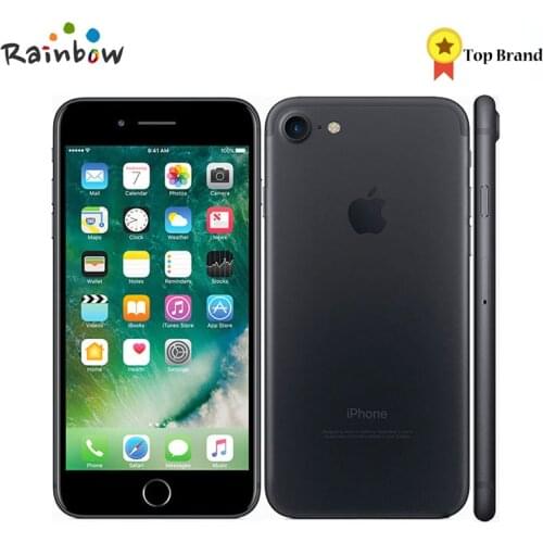 Unlocked Original Apple iPhone 7 4.7" Apple Pay 2GB RAM 12.0MP Camera IOS Quad Core 4K Video 4G LTE Cell Phone With Touch ID