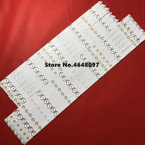 1 Set =12pcs Led backlight 11leds prefect replacement for 50 inch Tv screen 50ft6510/60 CL2K15-D2P5-500-D611-V1-L(R)