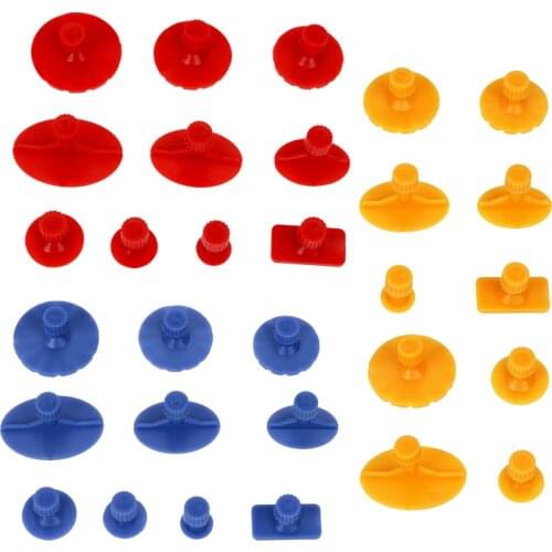 10pcs/set Paint Dent Repair Tool Auto Body Dent Paintless Repair Car Repair Tool Dent Puller Plastic Glue Tabs Auto PDR Tool kit