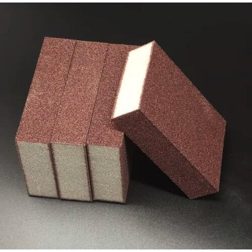 10x7x1.2cm 5pcs Nano Emery Sponge Scrub Pot Scrub Pot Remove Rust Pot Scrub Sponge Block Magic Magic Wipe household items