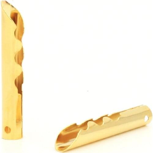 12pcs BA1421 Bronze copper 24K gold plated BFA 4mm Z-Type Banana Plugs Speaker Cable Connector