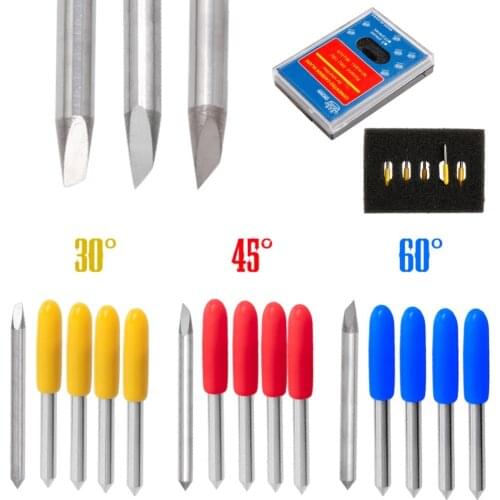 5Pcs 30 45 60 Degree Blade Cutting Plotter For Mimaki Vinyl Cutter Blade Set Au13 19 Droship