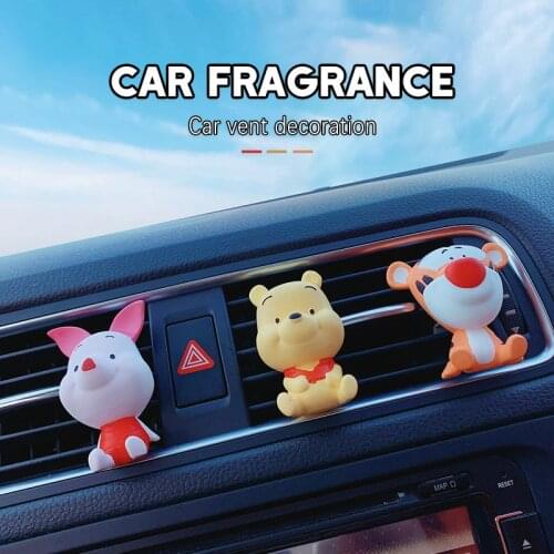 Car Aromatherapy Piggy-shaped Car With Cute Winnie The Pooh Tigger Car Vent Decorations Do Not Include Perfume