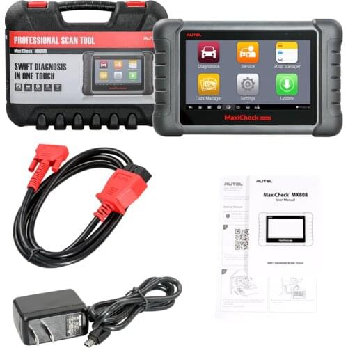 AUTEL MaxiCheck MX808 Android Tablet Diagnostic Tool Code Reader Update Online Free for One Year