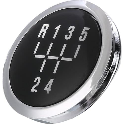 For VAUXHALL OPEL ASTRA III H CORSA D 1pc 5 Speed Gear Knob Cap Top Dedicated Replacement Car Gear Knob Covers Support 2004-2010
