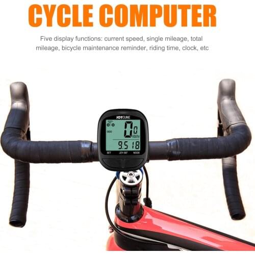 Dual Sensor Speedometer Bike Speed Cycling Bicycle Computers Waterproof Universal Mini Cycling Speed Sensors