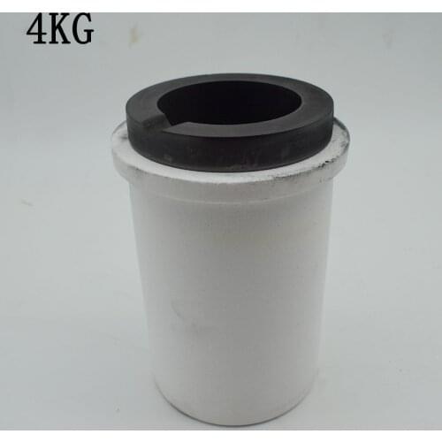 4kg Capacity Graphite Crucible Quartz Crucible for Melting Gold Silver Tools for Jewelry Making