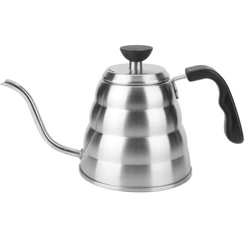 Camping Coffee Pot - Portable Coffee Maker - 8 Cup Moka Pot Stainless Steel Coffee Kettle Pot for Home Kitchen Camping & Travel