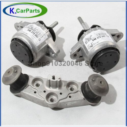 94837506100 94837506200 97037511801 Engine Motor Mounting + Transmission Mount Fit For Porsche Panamera 2011-2016