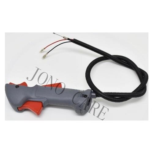 Brushcutter Strimmer Brush cutter Throttle Lever Cable & Handle Bar For Emark OLEO-MAC Trimmer Sparta 36 43 THROTTLE CONTROL