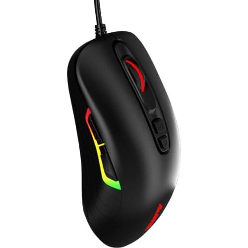 Desk Mouse Sensitive Adjustable Six-speed DPI 7 Buttons ABS Precise Tracking 10000DPI Wired Gaming Mice AJAZZ AJ125
