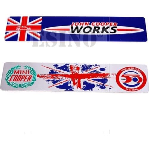 New Car Trunk Commemorative Sticker of the 50 Anniversary For Mini Accessories Adhesive Motocross Car Styling Badge Decal