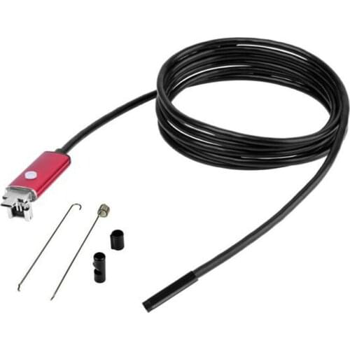 Ouhaobin 10M 6 LED 5.5mm Lens 2IN1 Android Endoscope Inspection Waterproof Camera Apr 10