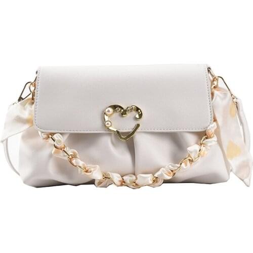 Net Red Popular Bag Female 2021 Summer New Trendy Fashion Lady Luxury Chain Armpit Bag Shoulder Messenger Small Square Bag