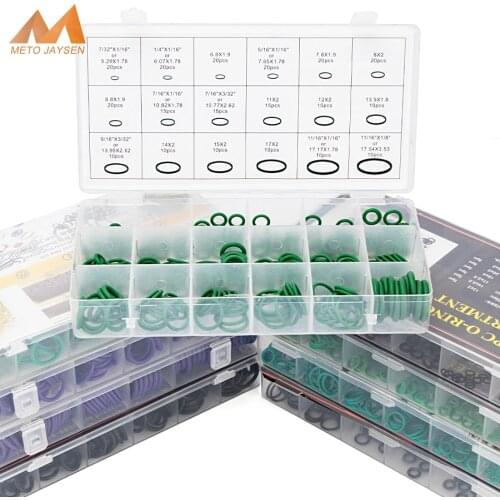 Durable NBR VMQ FKM Socket Sealing O-ring CS 1mm 1.5mm 1.9mm 2.4mm 3.1mm OD 6mm-35mm Silicone Gasket Replacement 150-225pcs S19