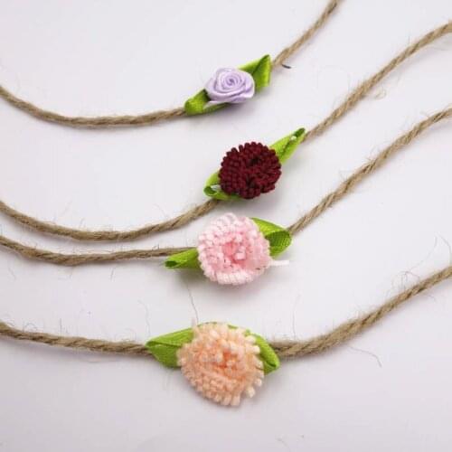 Handmade Little Flower Headwear Hair Accessories Headband for Newborn Baby Photography Props Newborn Fotografia Shower Gift