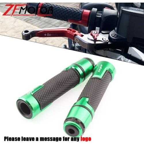 For Kawasaki ZX6R 2000-2014 2001 2002 2003 2004 2005 2006 2007 2008 ZX-6R 7/8"22mm Motorcycle Handlebar Grip Handle Bar Hand Bar