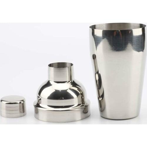 550ML Practical Cocktail Shaker Bar Shaker Stainless Steel Shake Cup Three-stage Shaker Shake Shaker Shaker Shaker Shaker