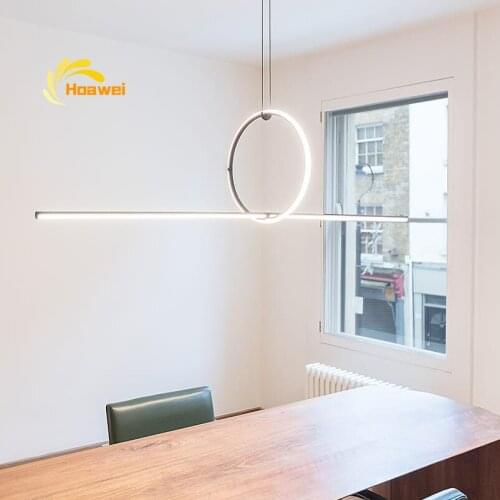 Nordic Minimalism LED Pendant Lights Lighting Decor Living Room Bedroom Kitchen Hanging Lamp Dining Room Pendant Lamp for Home