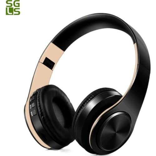 Collapsible Wireless Headphones Bluetooth Headphone Earphone Portable Headset Earphones With Mic For mobile phone Xiaomi TV MP3