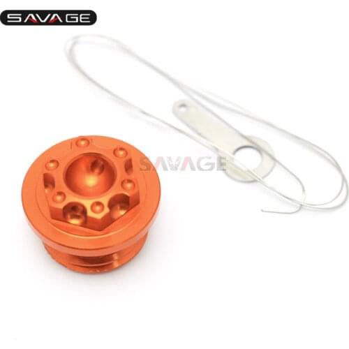Oil Filler Screw For EXC 125 200 250 300 380 EXC 400 450 500 525 530 EXC Motorcycle Accessories Screws Bolt CNC Motos