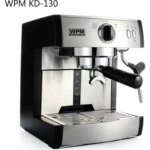 WPM KD 130 Professional Single-pump Semi-automatic Coffee Machine Small Home Automatic Steam Frothing 58mm Brewing Handle, 15Bar