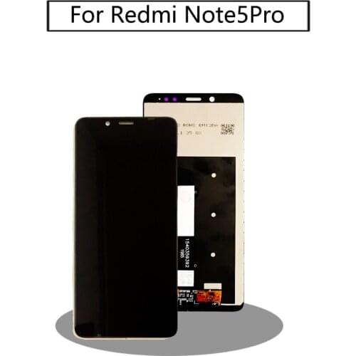 Best Working New For Xiaomi Redmi Note 5 Pro Note5 LCD Display Touch Panel Screen Digitizer Assembly With Frame Glass Sensor