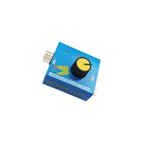 1pcs Multi Servo Tester 3CH ECS Consistency Speed Controler Power Channels CCPM Meter