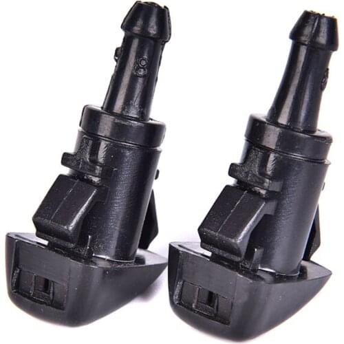 2pcs/set Wiper Water Spray Nozzle 2.2 x 1.6 x 4.3cm Windshield Washer