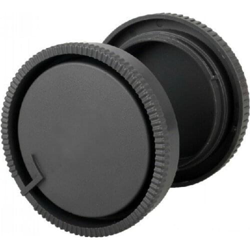 50pcs/lot camera Body cap + Rear Lens Cap for DSLR A Alpha Series A290 A380 A390 A850 A230 A300