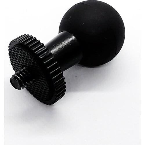 Motorcycle Bicycle Mount Adapter with 1 inch Ball for Gopro