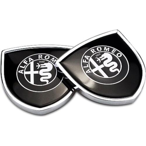 For Alfa Romeo 159 Mito Giulia GT Brera Spider Giulietta 147 156 Car Accessories Auto Decoration Emblem Sticker Scratch Cover