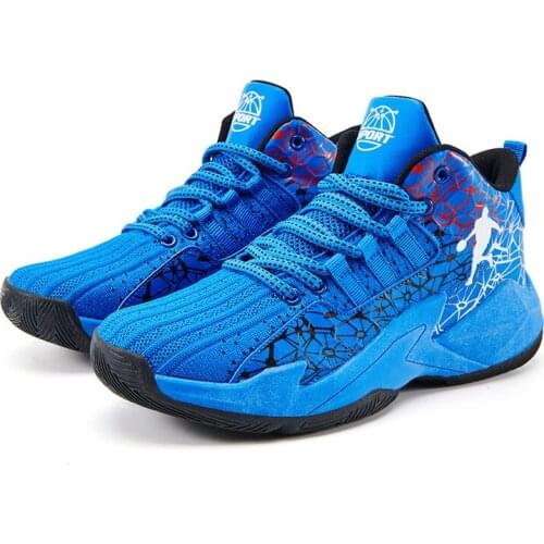 Unisex Basketball Shoes Men High-top Sports Air Cushion Hombre Athletic Mens Sports Shoes Women Comfortable Breathable Sneakers
