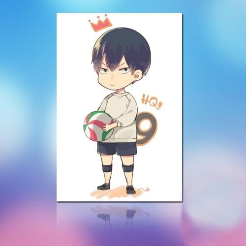 Digital paint by numbers Haikyuu Japan Style cartoon poster diy digital painting gift for kids coloring by numbers