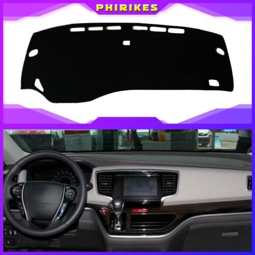 For Honda odyssey 2015 2016 2017 2018 Dashboard Cover Car Stickers Sun Shade Mat Carpet Interior Accessories