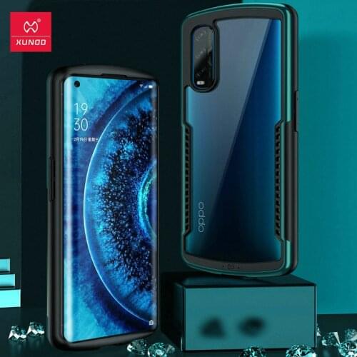 For OPPO Find X2 Pro Case Airbags Luxury Stronger Shockproof Powerful Drop-proof Armor Back Cover funda for Find X2 Coque XUNDD