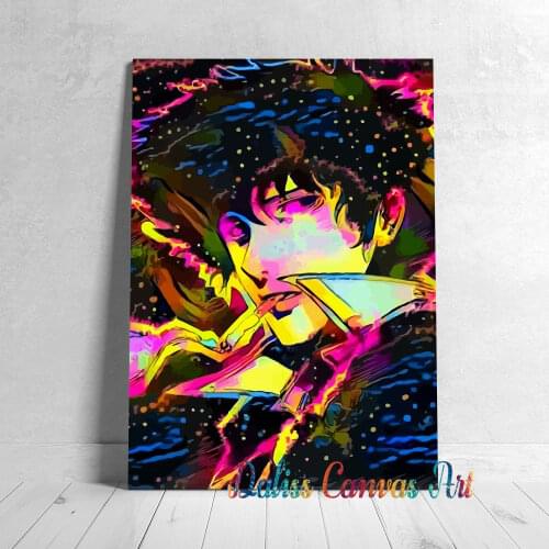 Canvas Anime Cowboy Bebop Pictures Home Decoration Manga Paintings Poster HD Prints Wall Art Modular Living Room Framed