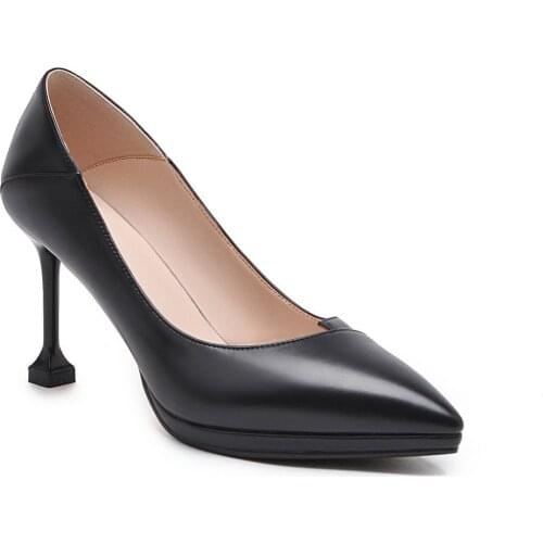 Contracted joker age season in 2019 new product with high cat with 40 yards 33 - shallow mouth single woman shoes