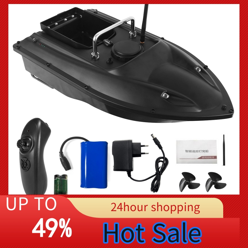 Wireless Remote Control Fishing Bait Boat Fishing Feeder Fish Finder Device 430-540 yards Remote Range