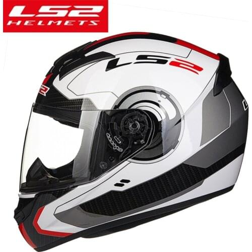 LS2 Helmets Full Face Motorcycle Helmet FF352 Solid Black 20 Grahpic Colors Man Women Moto Racing Casco Capacete LS2 Helmets