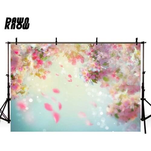 DAWNKNOW Uniquely Flower Photography Background Backdrop Wedding Newborn Texture Photocall Baby Children Photo Shoot Props GY336