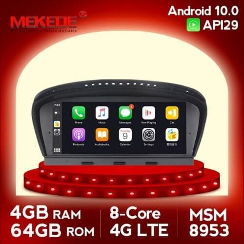 MEKEDE 8953 Android 10 Car GPS navigation Radio player for BMW 5 series E60 E61 E63 E64 3Series E90 E91 CCC/CIC 4G RAM 64G ROM