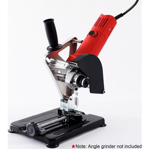 Angle Grinder Stand Angle Grinder Bracket Holder Support for 100-125 Angle Grinder DIY Cutting Stand Power Tools Accessories