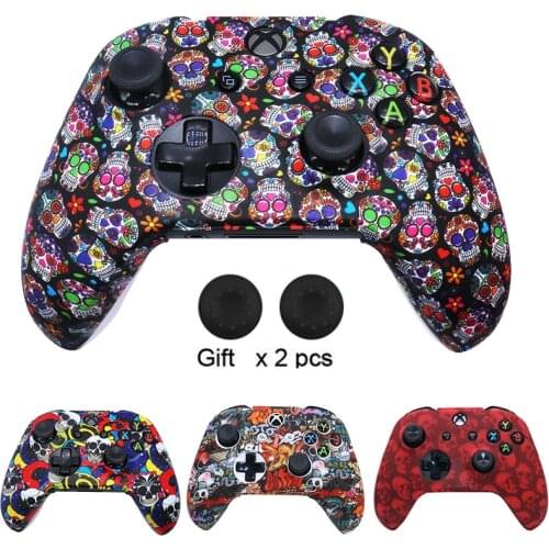 For Xbox One S Controller Silicone Cover Skin Grip Protective Case For Xbox One S Joystick Gamepad Cases Game Handle Covers New