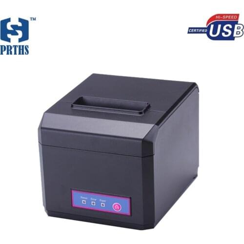 Thermal POS receipt printer support 58mm & 80mm paper with excellent waterproof, anti - oil, anti-dust structure design HS-E81U