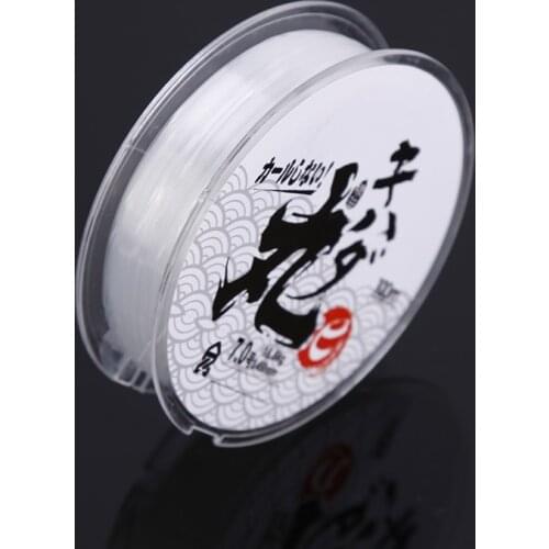 Japan imported fishing line main line 100 meters raw silk nylon master sub-fishing strong pull fishing line Accessories