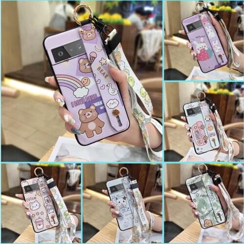 For Woman Soft Phone Case For Google Pixel 6 Pro Durable Anti-dust Luxury Back Cover For Girls