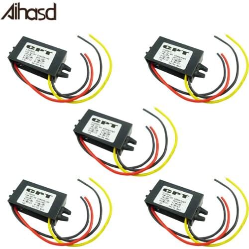 5PCS/LOT 2 V turn 5 V / 3 A / 15 W , Car LED Display Power DC-DC Converter Power Supply Module