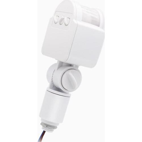 DC 12V AC 110V-240V Motion Sensor PIR Movement Detector Automatic Infrared Wall Mount Timer LED Motion Sensor Light Switch